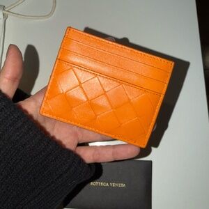 Bottega Veneta Nappa Intrecciato Credit Card Case/Wallet/Cardholder